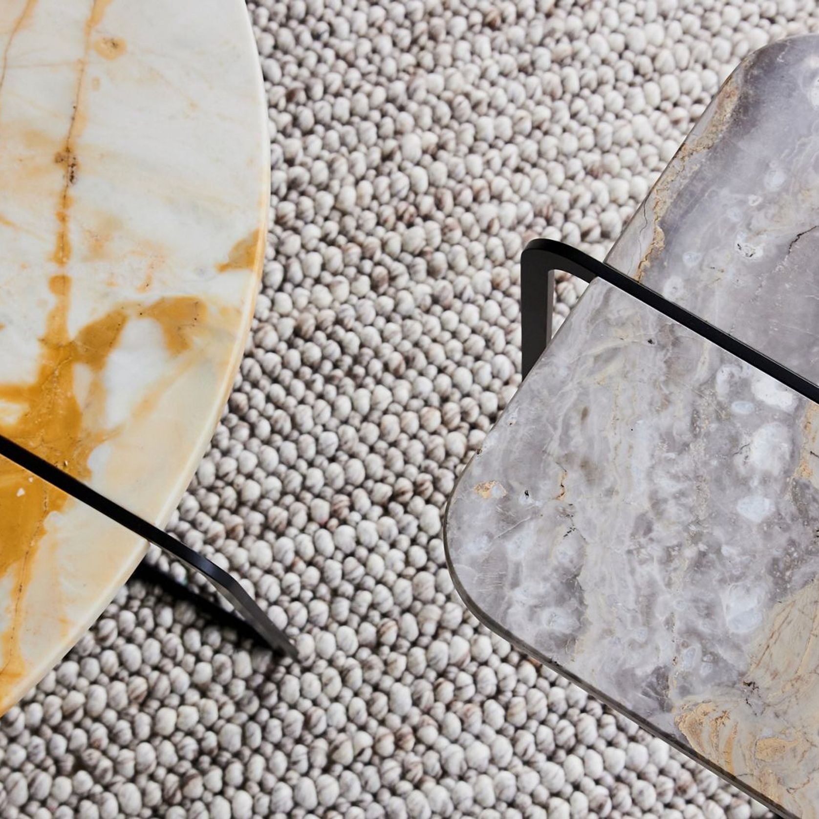 Dolomie Pedestal Table gallery detail image