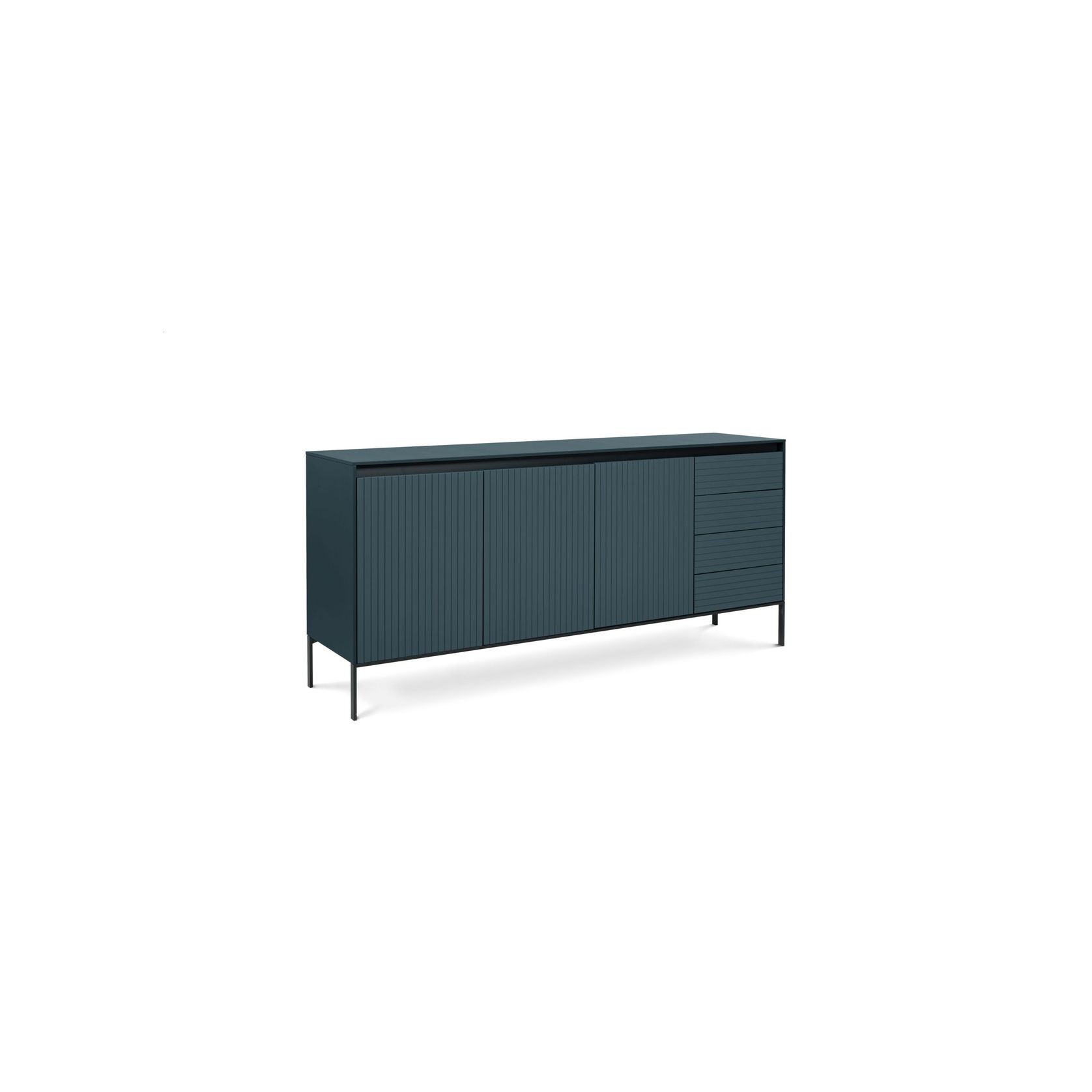 Keeen Tall Sideboard 3 doors, 4 drawers gallery detail image