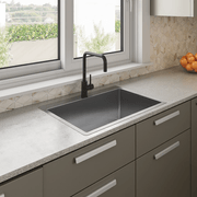 Noah 700x500 Large Single Bowl Tap Landing Sink gallery detail image