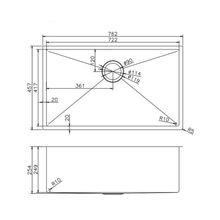 TWM3G 丨Stainless Steel Kitchen Sink Single gallery detail image