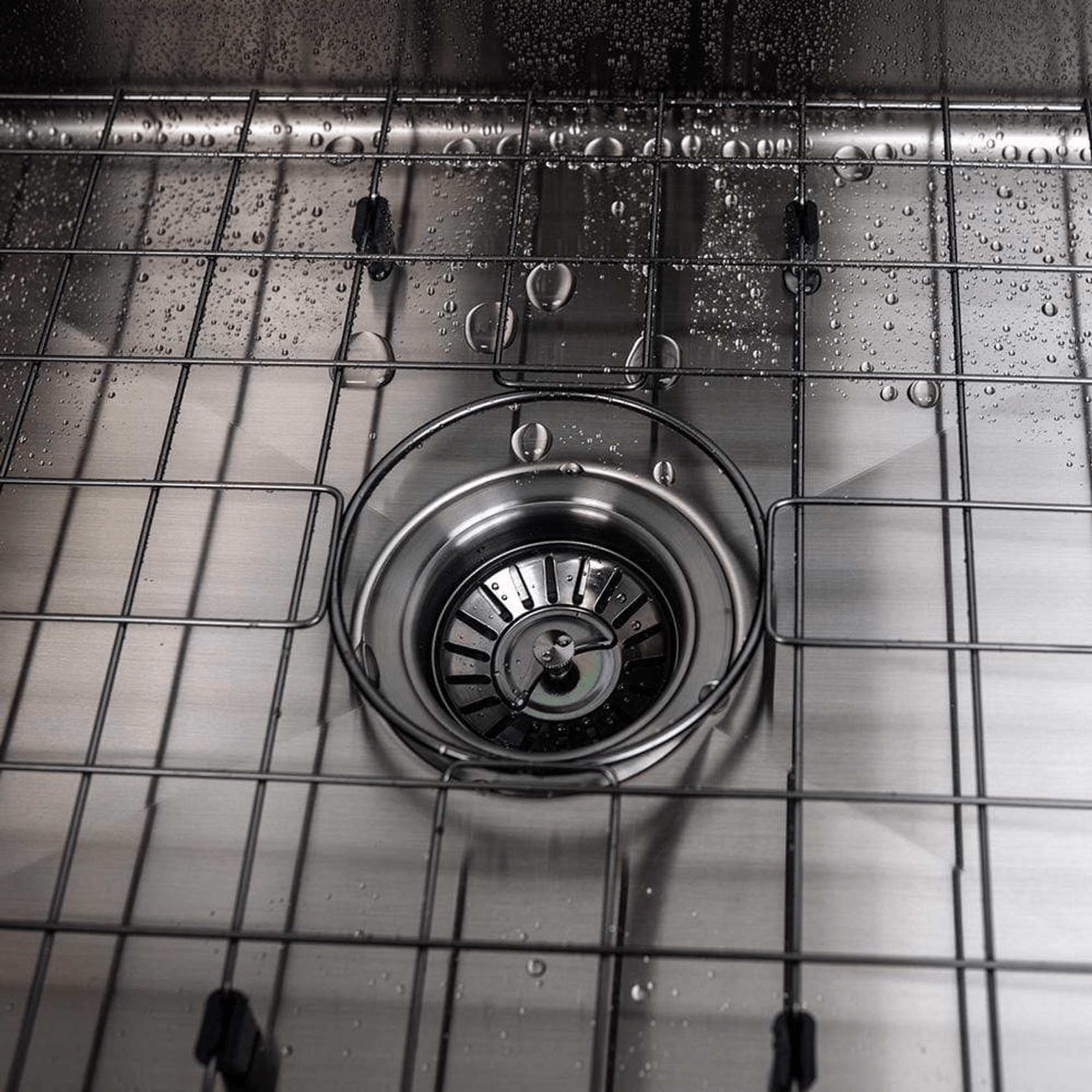 Brushed Gunmetal Cody 950x450 Single Bowl w Drain Board Sink gallery detail image
