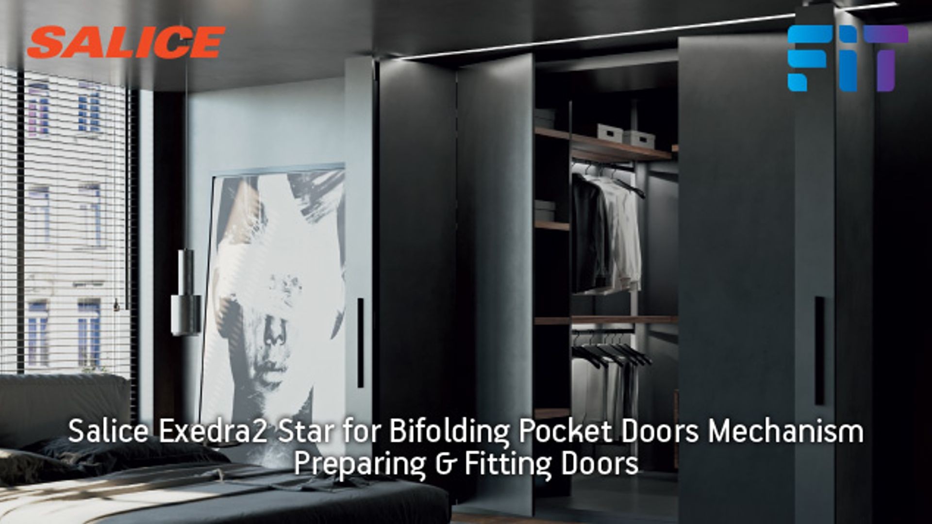 Salice Exedra2 Bifolding Pocket Door gallery detail image