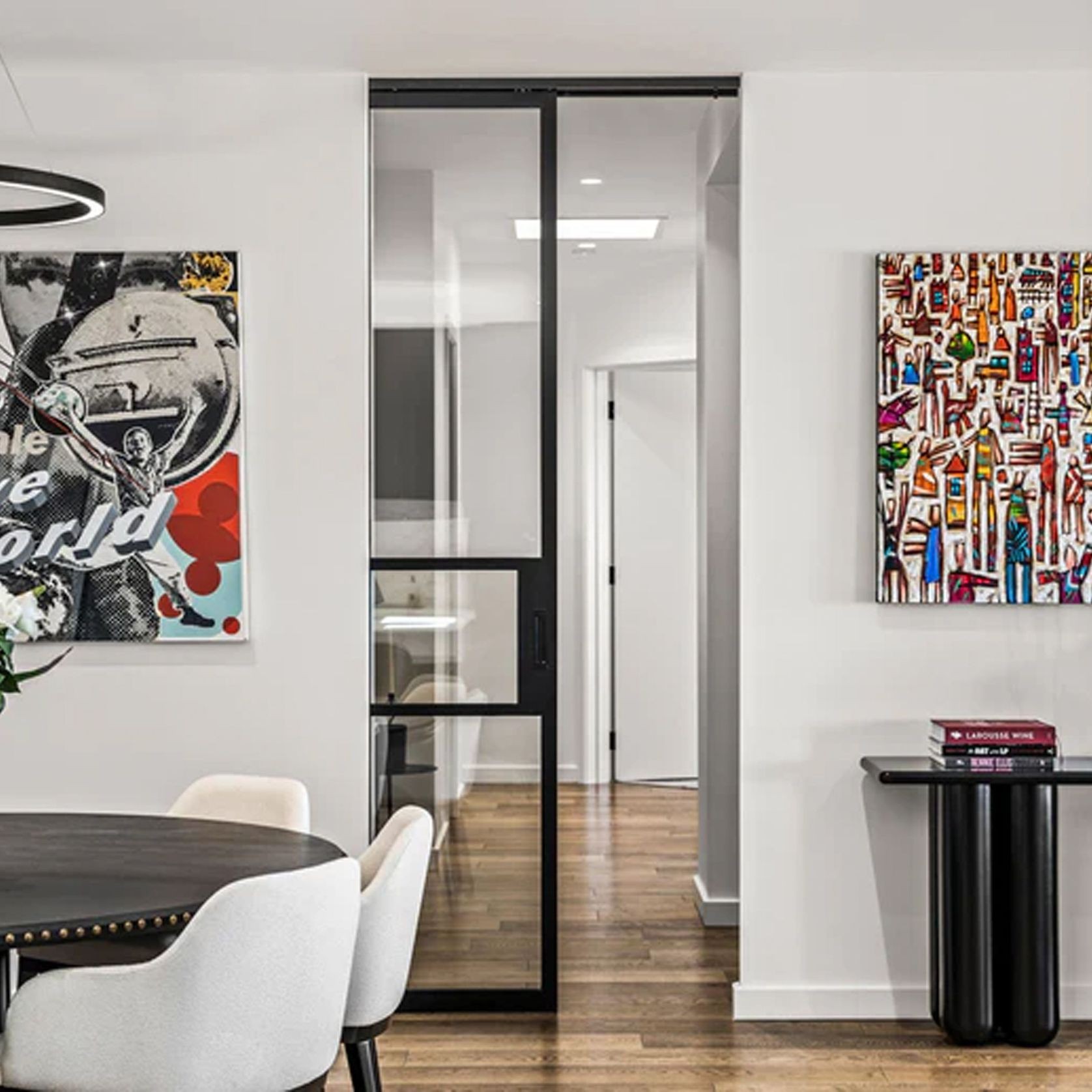 Steel Frame Internal Sliding Doors - Galvanised FPS50 gallery detail image