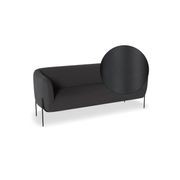 Belle 2.5 Seater Sofa -Storm Grey w Brushed Matt Gold gallery detail image