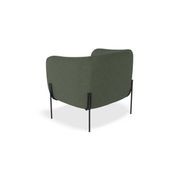 Belle Lounge Chair - Kelp Green - Matt Black Legs gallery detail image