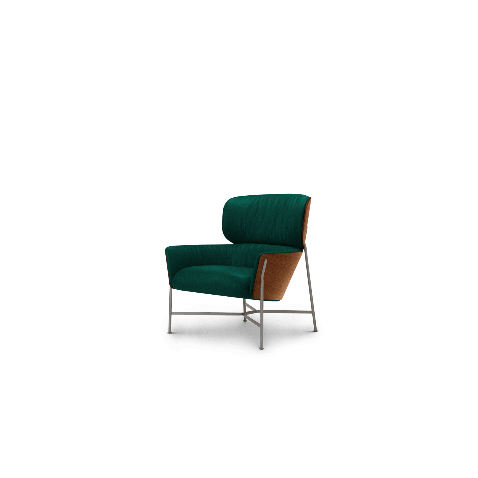 Caristo Low Back Fabric | Armchair gallery detail image