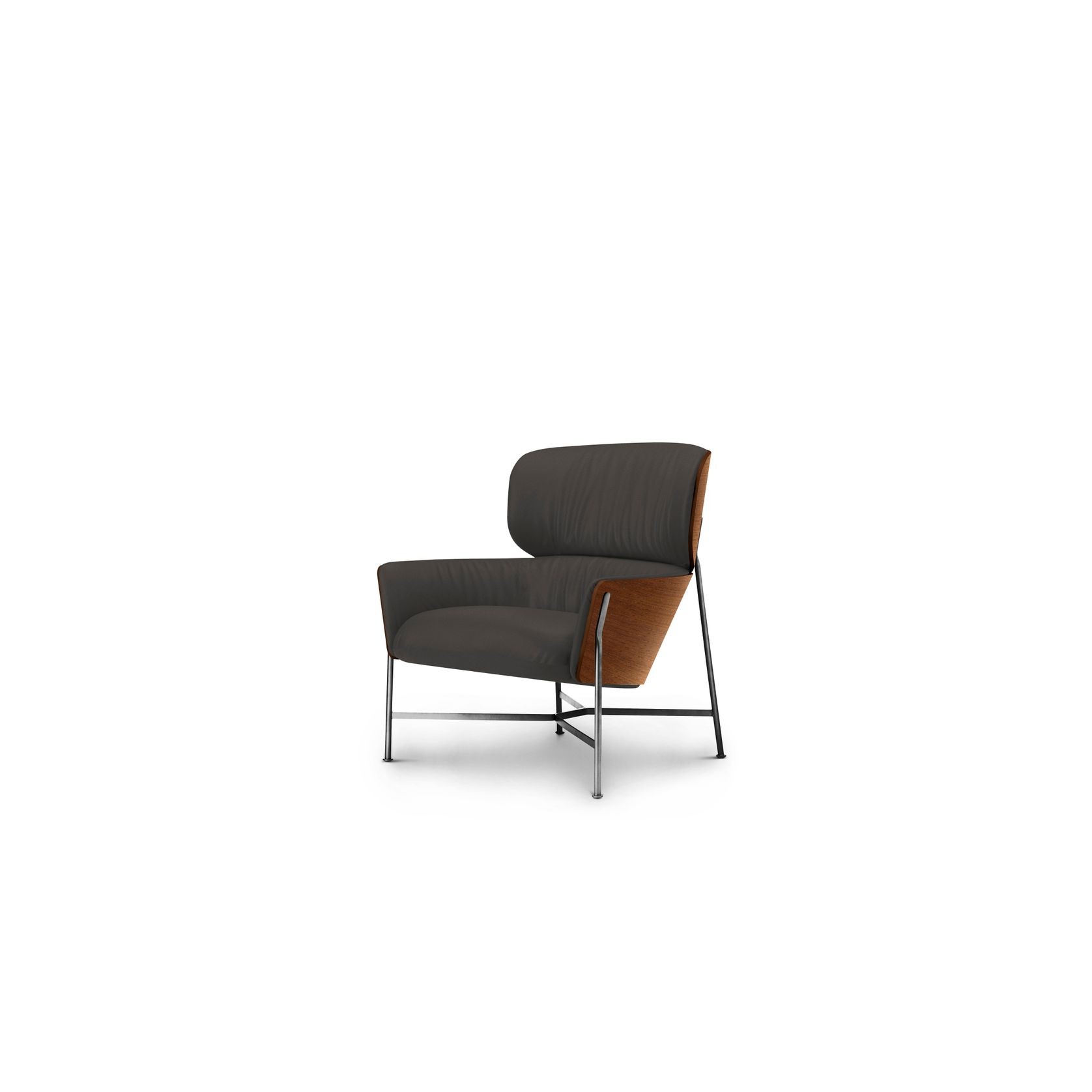 Caristo Low Back Leather | Armchair gallery detail image