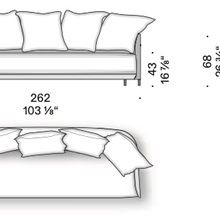 Blendy Slowtime Sofa by DePadova gallery detail image