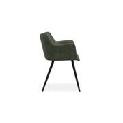 Andorra Arm Chair Vintage Green Seat gallery detail image