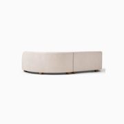 Laurent 2-Piece Wedge Chaise Modular Sofa gallery detail image
