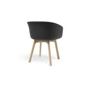 Lonsdale Armchair - Natural - Dark Grey Fabric gallery detail image