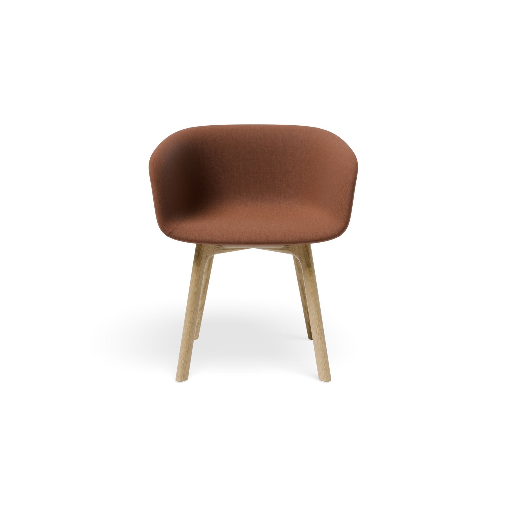 Lonsdale Armchair - Natural - Terracotta Brown gallery detail image