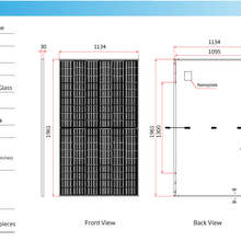Trina Vertex S+ 500W Solar Panel gallery detail image