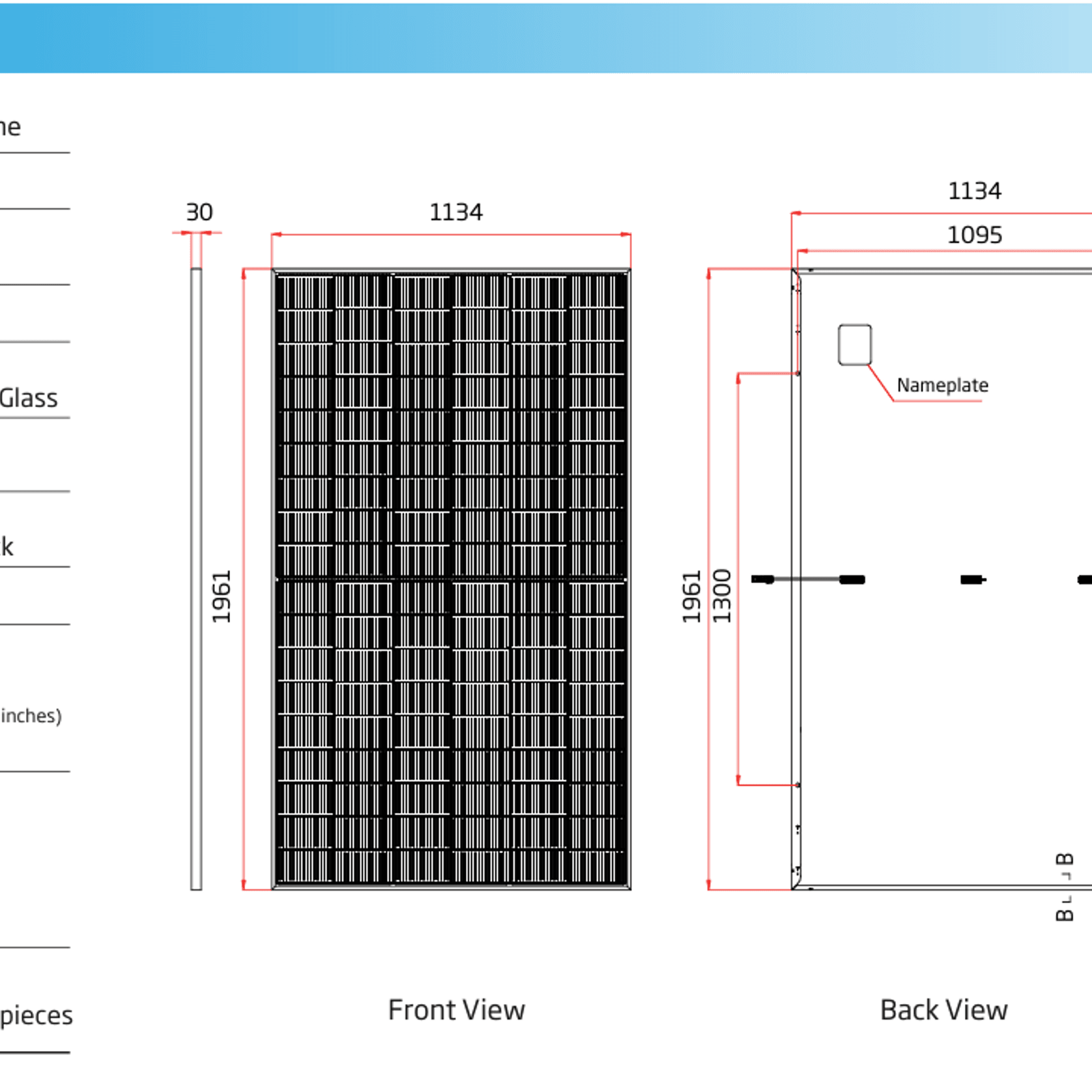 Trina Vertex S+ 500W Solar Panel gallery detail image
