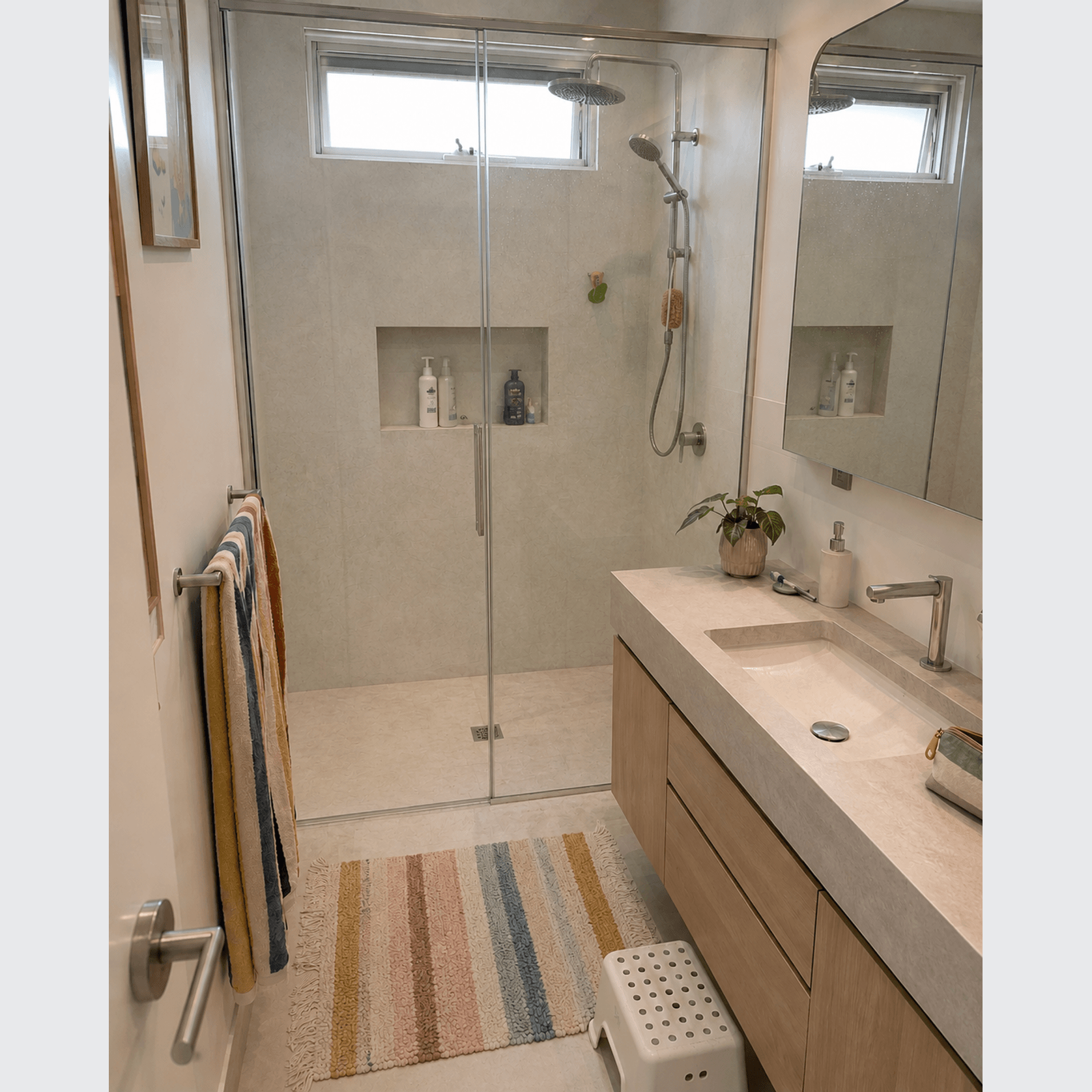 12mm Profile | Solid Surface Shower Base gallery detail image