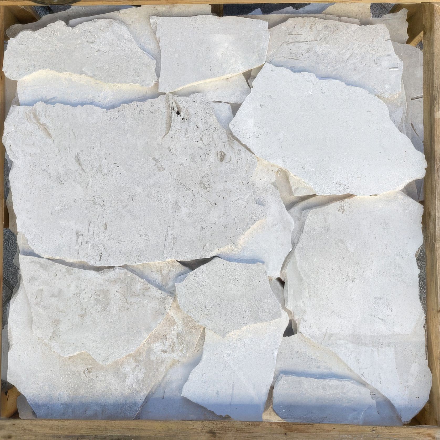 Myra Beige Limestone 20mm | Random Flagstone gallery detail image