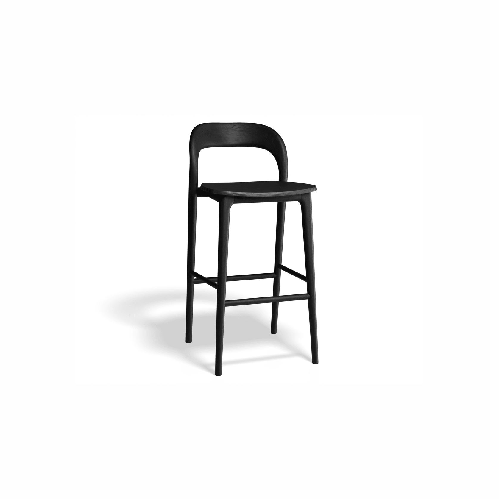 Mia Stool - Black Frame gallery detail image