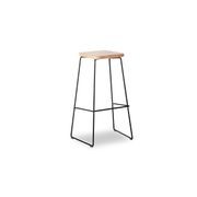 Hugo Bar Stool -  Natural Seat - 78cm Square Seat gallery detail image