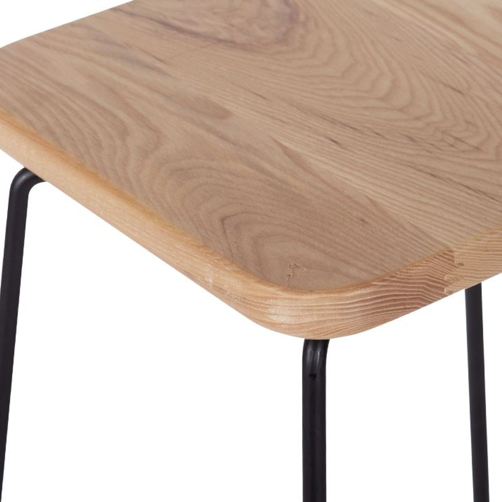 Hugo Bar Stool -  Natural Seat - 68cm Square Seat gallery detail image
