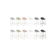 Pop Stool - Dusty Green Frame and Shell Seat gallery detail image