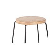 Hugo Bar Stool -  Natural Seat - 78cm Square Seat gallery detail image