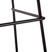 Hugo Bar Stool -  Black Seat - 68cm Square Seat gallery detail image
