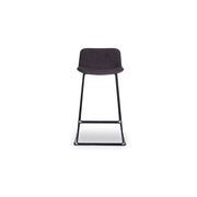 Umbria Stool -  Charcoal fabric - 69cm Kitchen Bench Height gallery detail image