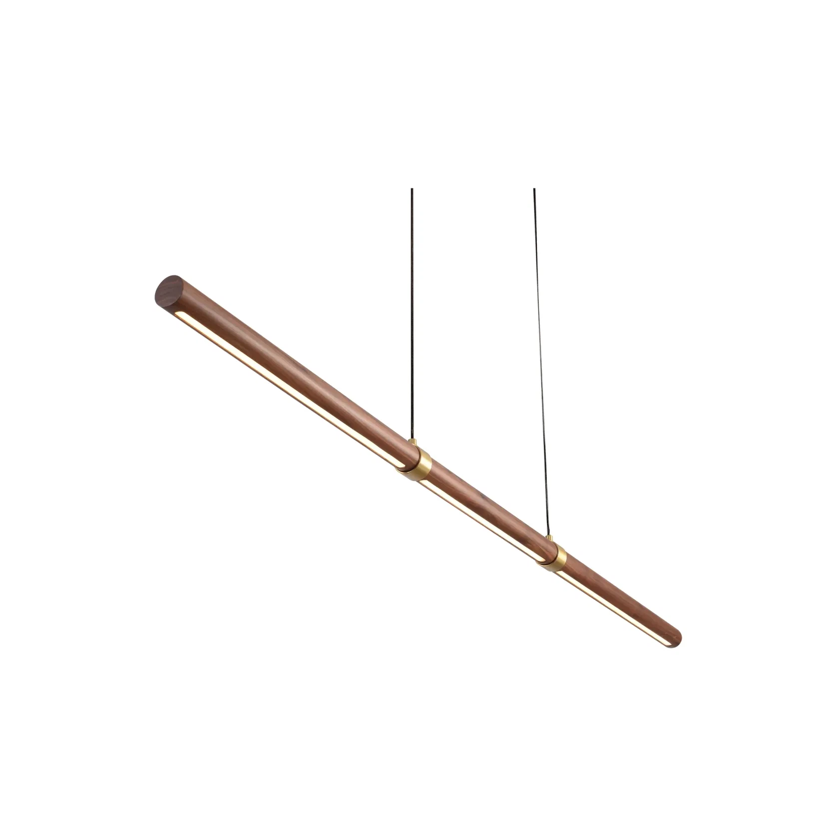 Aquila Ash LED Linear Pendant Light gallery detail image