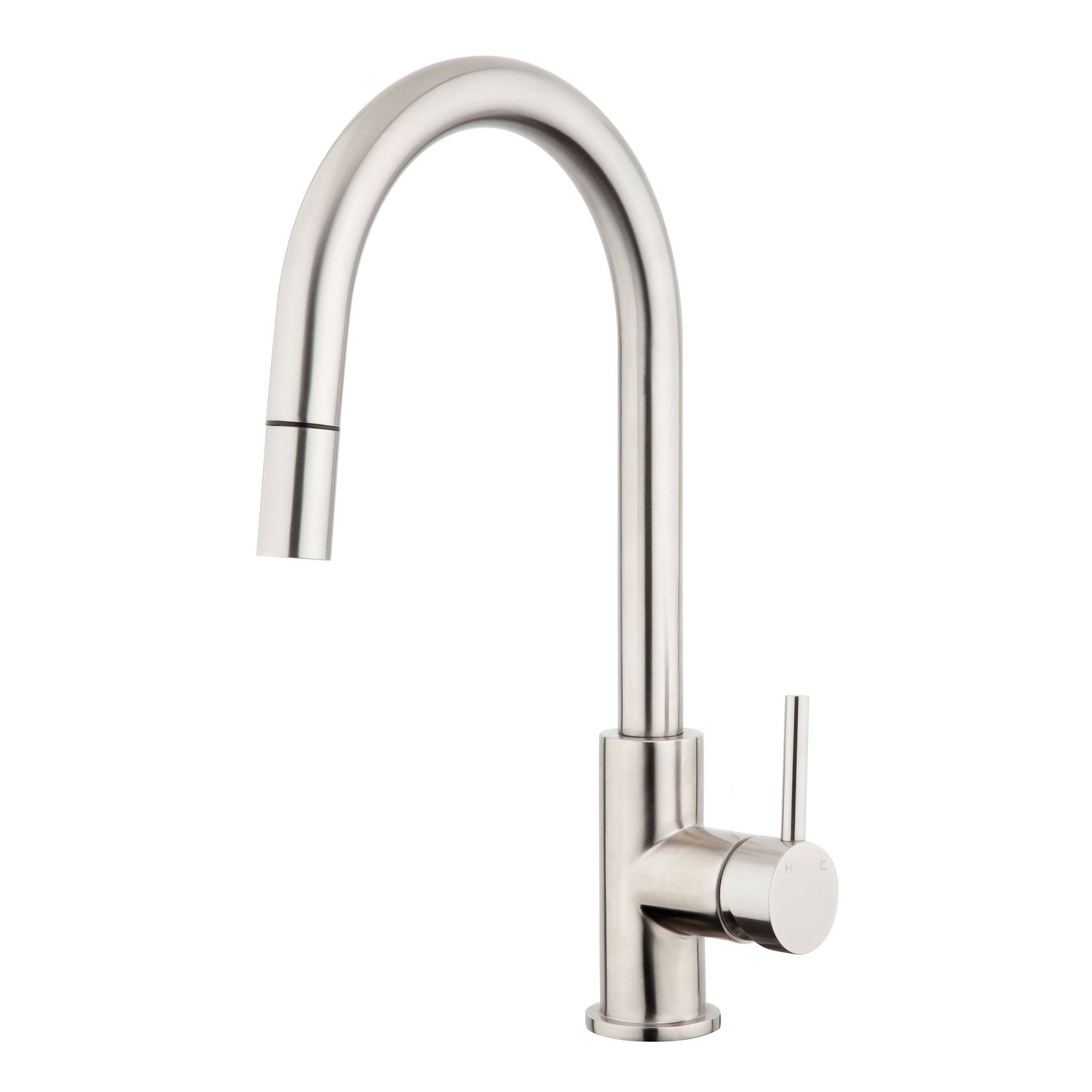 Voda Gooseneck Pull Out Sink Mixer with Cold Start tech gallery detail image