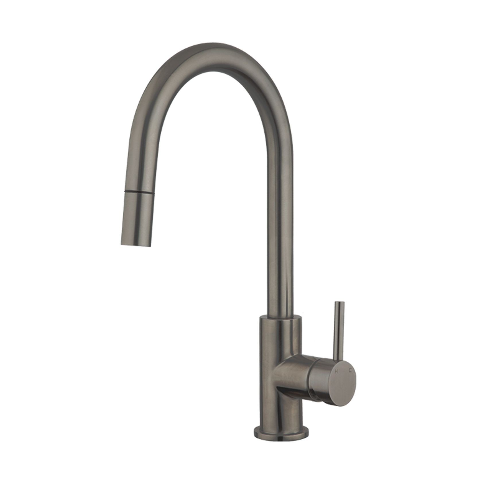 Voda Gooseneck Pull Out Sink Mixer with Cold Start tech gallery detail image