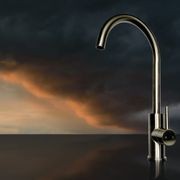 Storm Gooseneck Sink Mixer with Cold Start technology gallery detail image