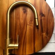 Voda Gooseneck Pull Out Sink Mixer with Cold Start tech gallery detail image