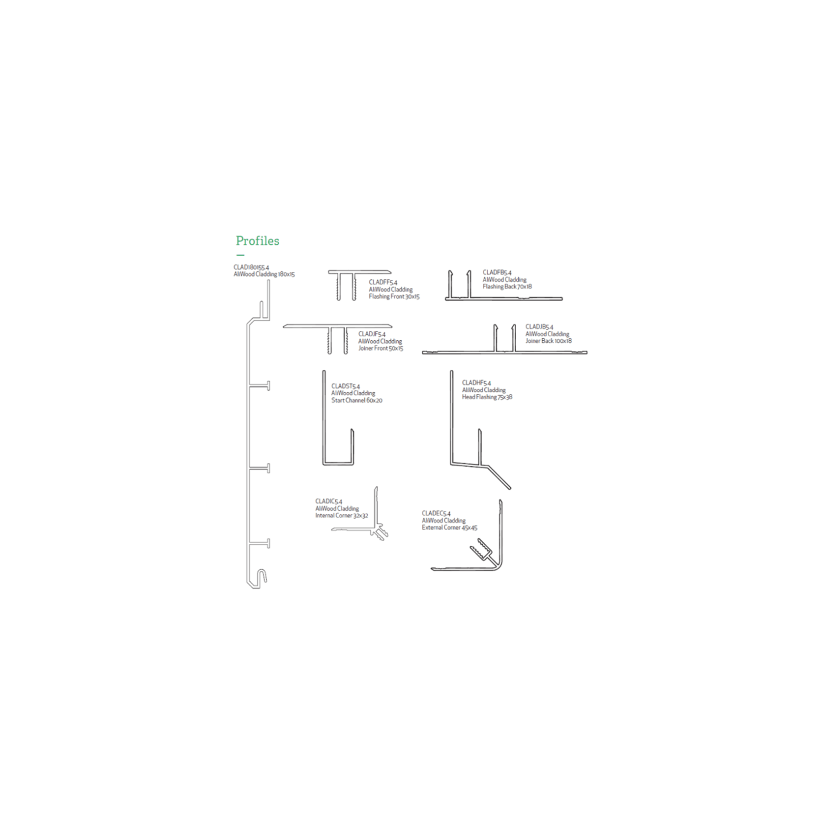 Aliwood Aluminium Wood Look Cladding gallery detail image