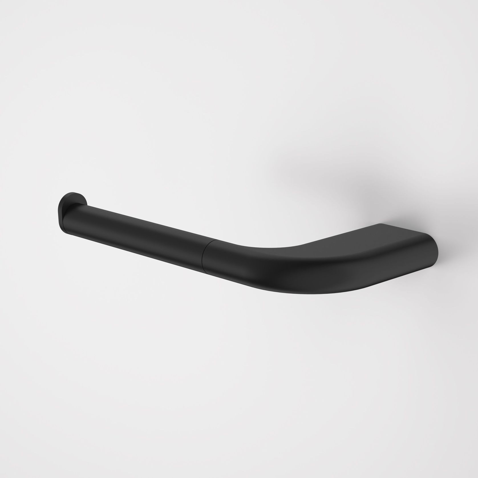 Contura II Toilet Roll Holder  | Matte Black gallery detail image