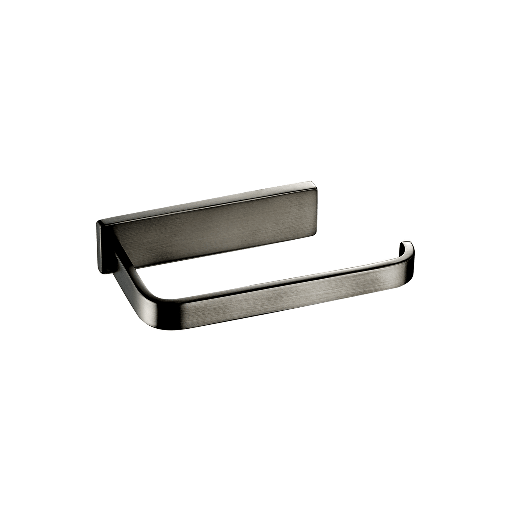 Cubic Toilet Roll Holder Gun Metal gallery detail image