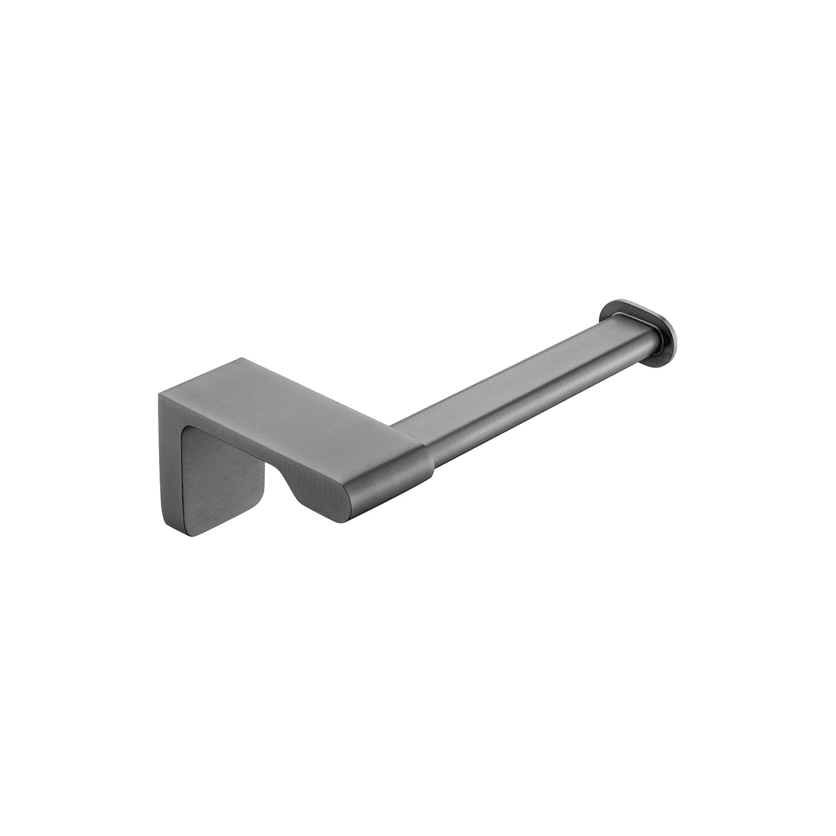 Abode Toilet Roll Holder Gun Metal gallery detail image