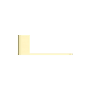 Bianca Toilet Roll Holder | Brushed Gold gallery detail image
