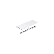 Pari Double Toilet Paper Holder With Shelf gallery detail image