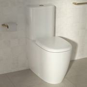 Contura II Cleanflush® Wall Faced Close Coupled BI Suite | White gallery detail image