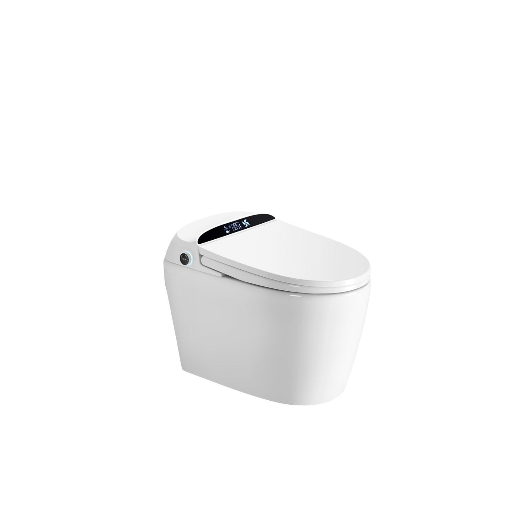 Smart Toilet White Free Arrangement gallery detail image