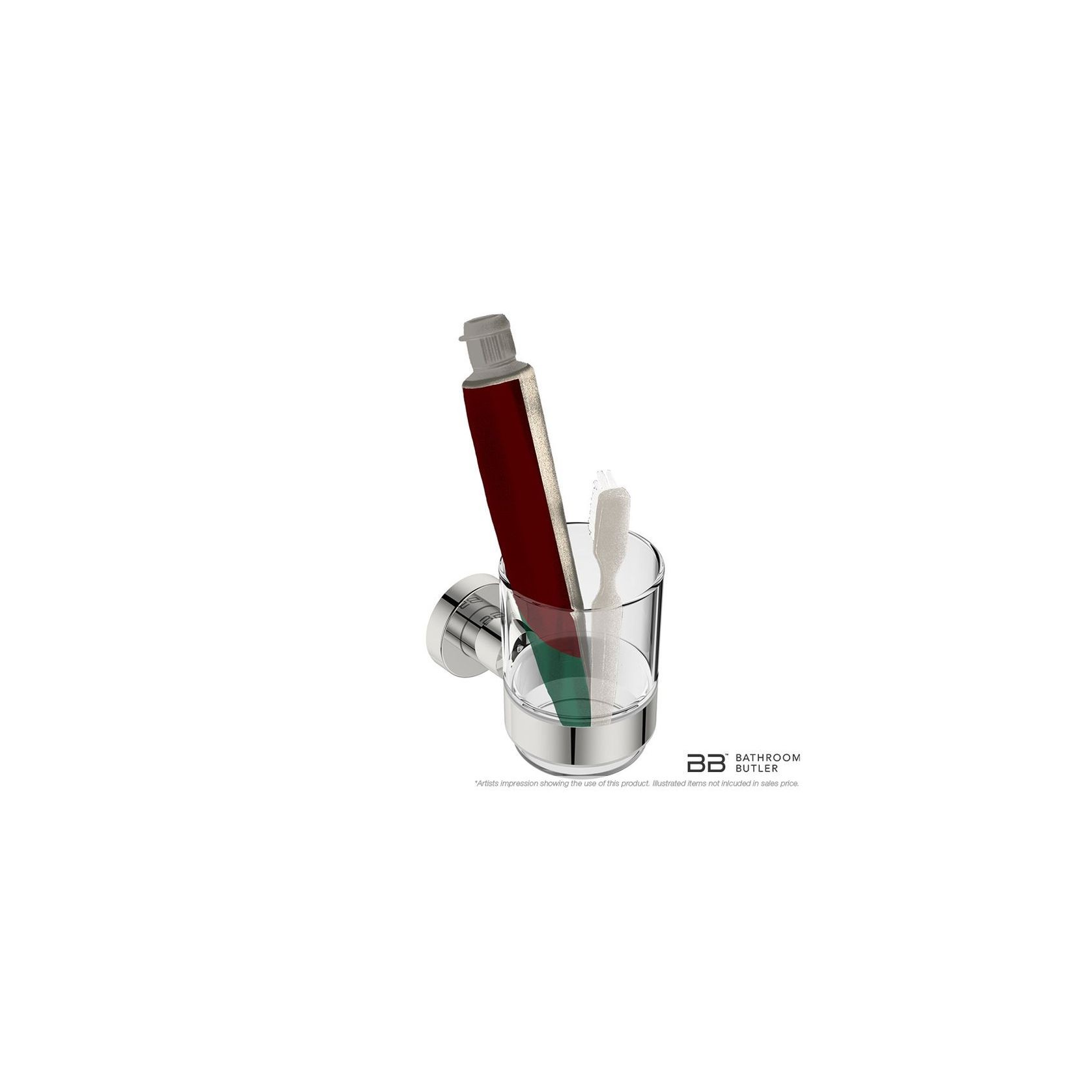 Glass Tumbler and Holder - 8200 Series Number 8232 gallery detail image