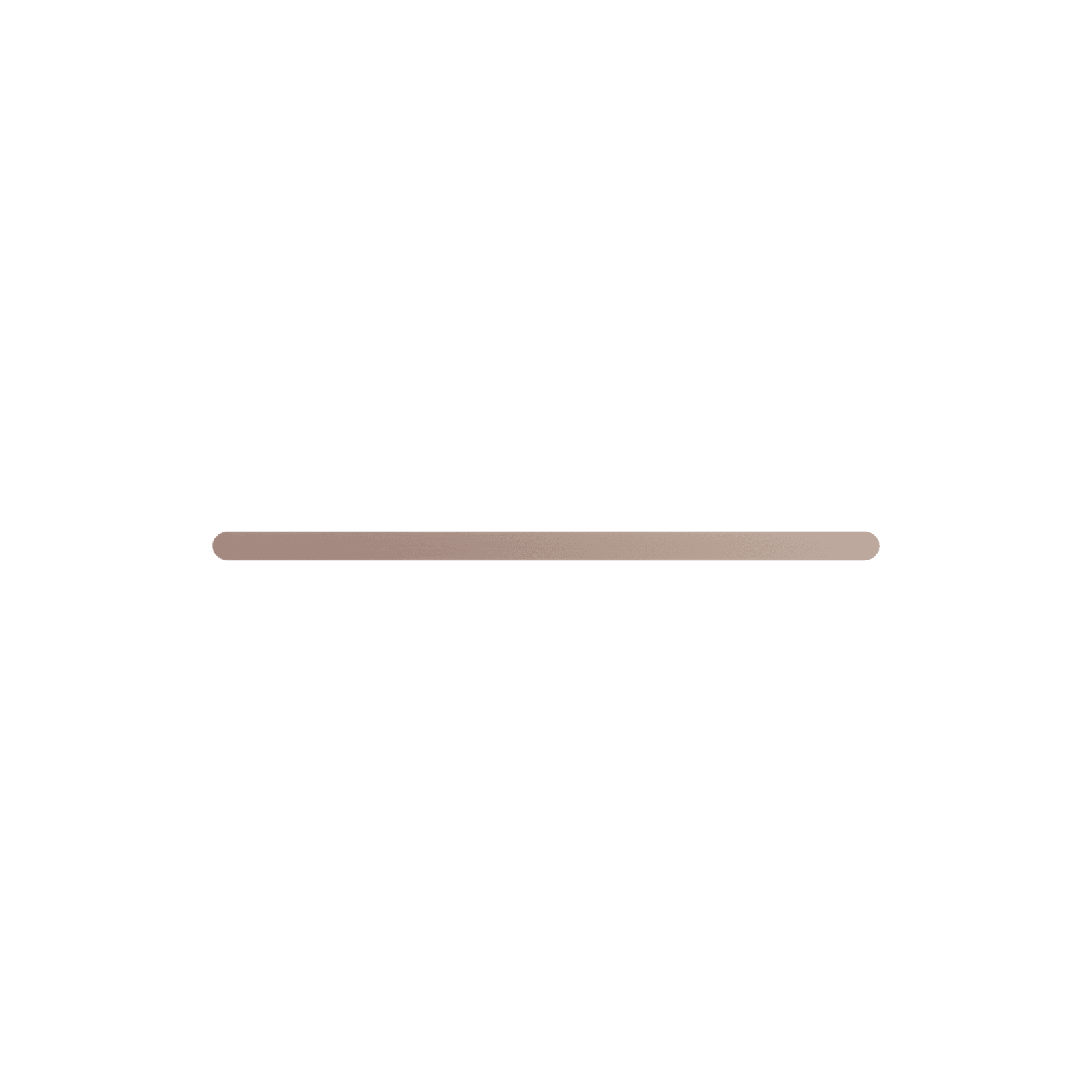 Bianca Single Towel Rail 600mm | Brushed Bronze gallery detail image