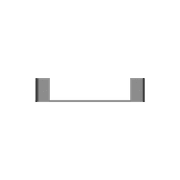 Bianca Hand Towel Rail | Gun Metal gallery detail image
