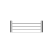 Bianca Towel Rack | Chrome gallery detail image