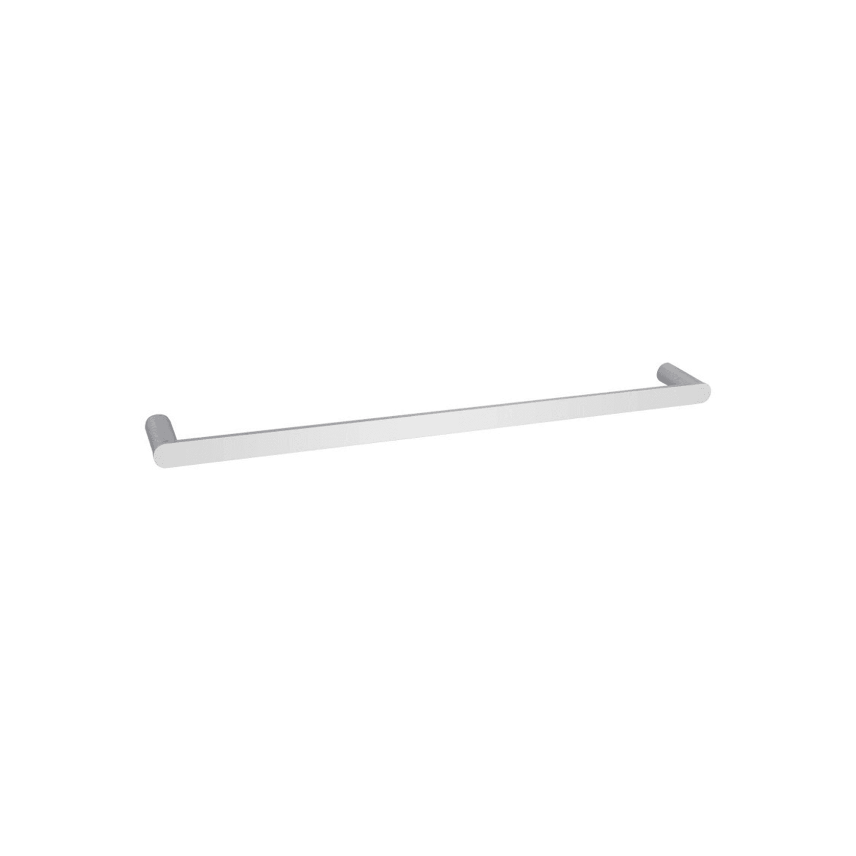 Rushy Single Towel Rail 600mm Chrome gallery detail image