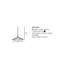 Sepal Pendant Light gallery detail image