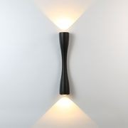 Modern outdoor wall light black
