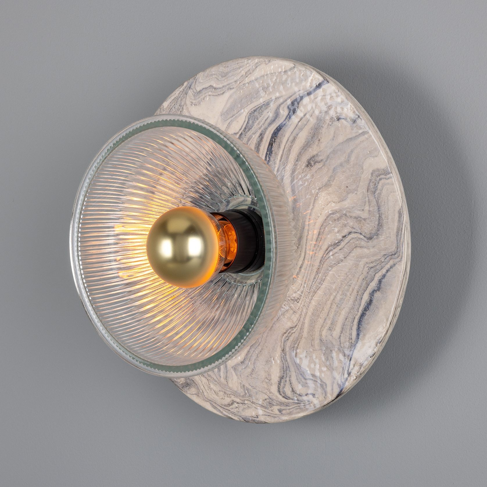 Soraya Marbled Wall Light gallery detail image