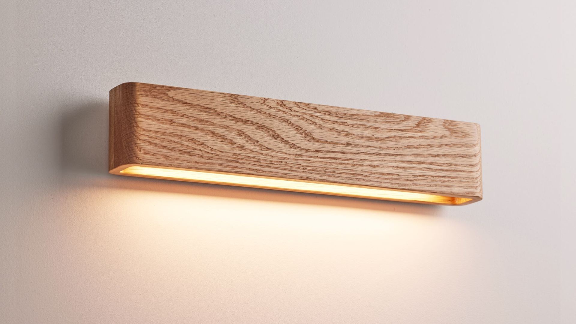 Umber Linear Sconce | Tasmanian Blackwood gallery detail image