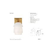 Visual Comfort Thomas O'Brien Whitman Small Sconce gallery detail image